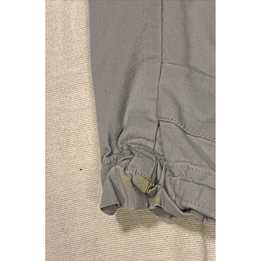 Prana Women's Pants Size 10 Gray Cropped Utility Cargo Gorpcore Camping-chic - Picture 13 of 13
